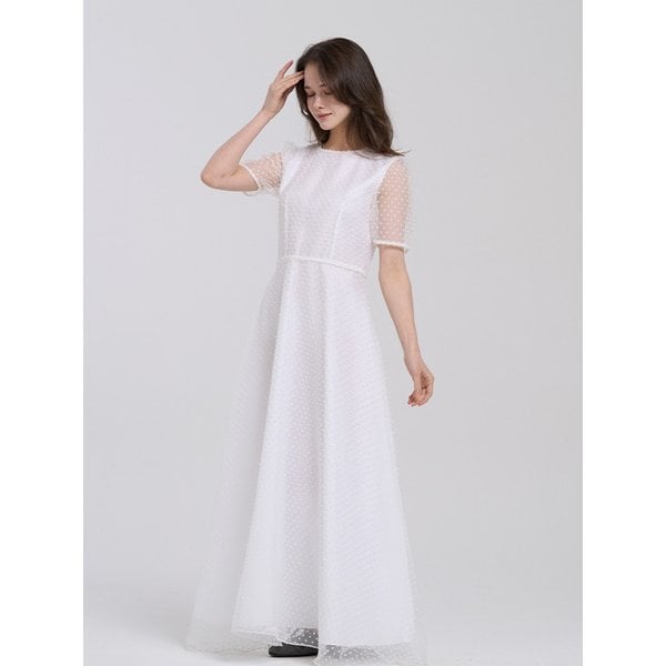 Cantilena Dress - White