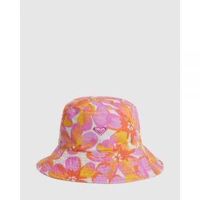 5024228 Roxy Womens Jasmine Paradise Oasis Reversible Bucket Hat - CYCLAMEN OASIS