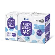 소화가잘되는우유 멸균 (190ml*6개)