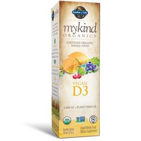 [해외직구]가든오브라이프 비타민D3 바닐라 스프레이 58ml/ Garden of Life Vitamin D3 mykind Vegan Spray Vanilla 2oz