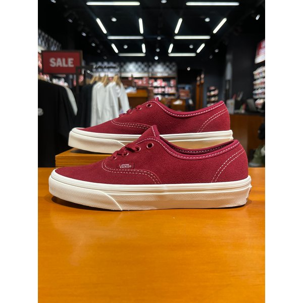 [시흥점] 남녀공용 스니커즈 어센틱 베이직 보르도 (레드)(VN000D6GBRD)