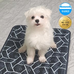 [모니즈] 국내제조 안전인증 반려동물 강아지 쿨매트(중형 L)