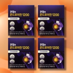 관절엔 콘드로이친1200 60정 4박스 4개월분