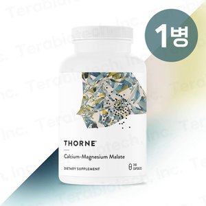 쏜리서치 [무료배송] Thorne 쏜리서치 칼슘 마그네슘 말레이트 240캡슐 1병