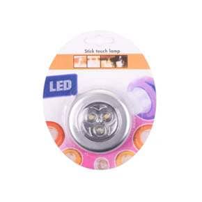 LED 3구 터치 라이트 인테리어 점착시 캠핑 랜턴
