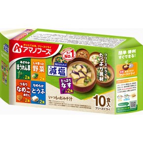 아마노 후즈 아사히 그룹 식품 감염 평소 오미소 국물 10 음식 버라이어티 세트