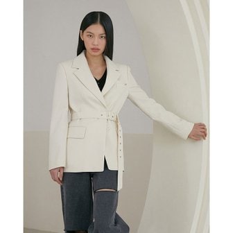 에고이스트 [시흥점] 여성  아일렛 벨트 포인트 테일러드자켓  (ES1WJ761)