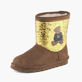 베어파우(BEARPAW) 키즈 ELLE SPANGLE KIDS  털부츠 히코리(K1987002ND-K)