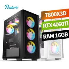 피씨스토어 베스트 게이밍PC 7800X3D RTX4060Ti (16GB, M.2 500GB)