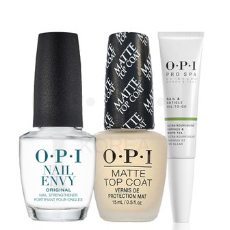 OPI [for Men] 오리지널엔비+매트탑코트+오일 투고 세트