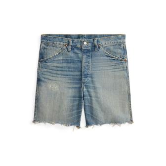 DOUBLE RL 스트레이트핏 바이랜 데님 쇼트(MNRRSHO10920003400)