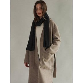 Mary wool handmade coat_beige