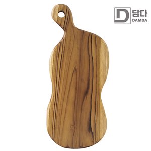 (약재로 사용하는) 티크 나무-바이올린 도마 (40x17x2cm)