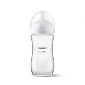 아벤트 아기편한 유리 젖병 240ml 1P (1m+ 젖꼭지 포함) SCY933/01