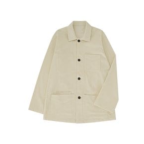 Comfort Corduroy Chore Jacket (Ecru)