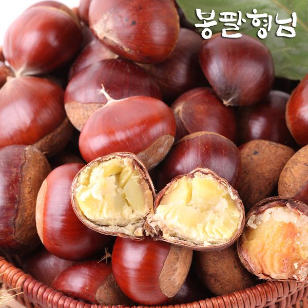 국내산 햇 알밤 (대) 2kg 생율밤 광양/순천 농장 - SSG.COM
