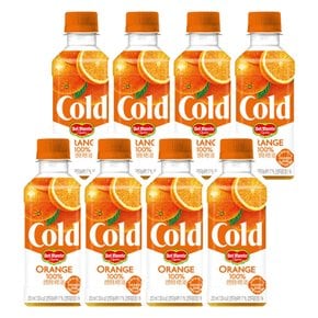 콜드 100% 오렌지 250ml x 8팩 (페트병 리뉴얼상품 출고)