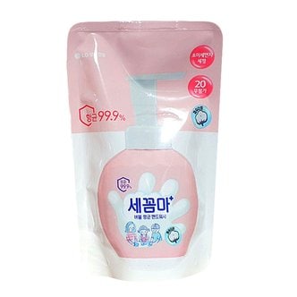 세꼼마 버블 항균 핸드워시 파우더향 200ml 리필