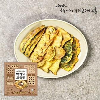  [소비기한 24년 8월] 박가네빈대떡 모듬전 365g x 2팩 (총 730g)