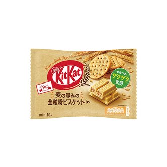 theeasy 네슬레 킷캣 일본 초콜릿 미니 호밀 비스킷 10개입 x 3봉