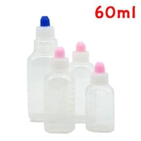 주방아이템 투약병 60ml PP 단단한재질 100개입 X 3개 약병 약국