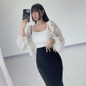 / 코튼 데일리 슬림 타이트 핏 이너 베이직 끈 나시 3