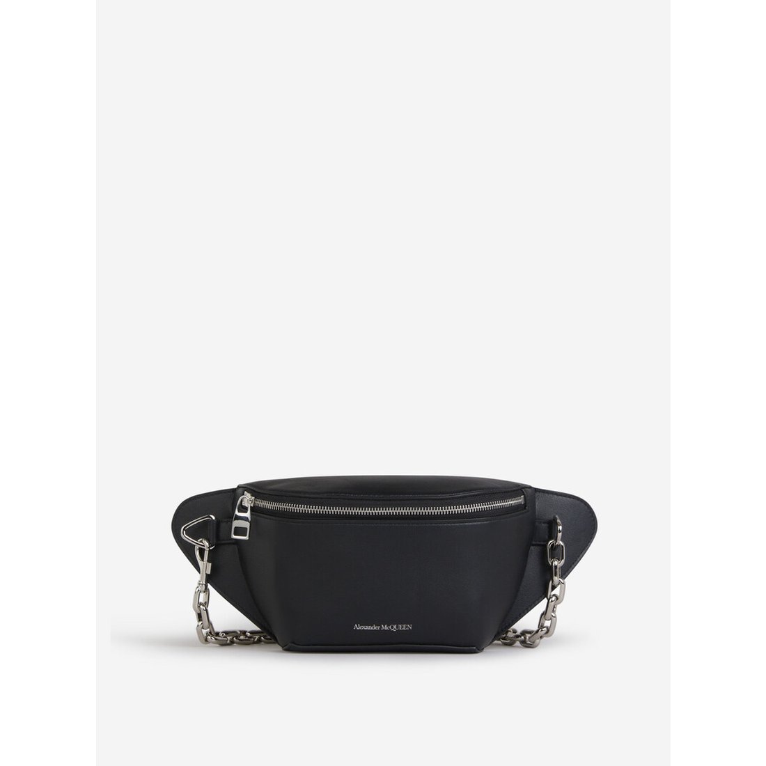 [Alexander McQueen]Alexander McQueen FW23 Biker Logo Fanny Pack