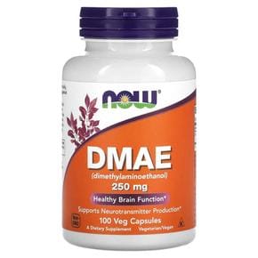 미국직구 NOW Foods 나우푸드 디메틸아미노에탄올 DMAE 250mg 100베지캡슐