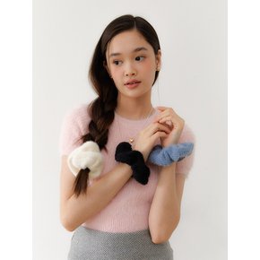 checkmate knit scrunchie_3colors