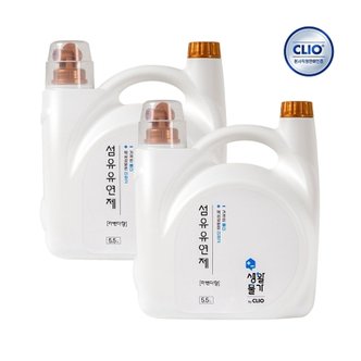  크리오 생활물가 섬유유연제 라벤더향 5.5L x2개