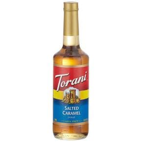 미국직구 Torani 토라니 솔티드 카라멜 시럽 750ml 2팩 Salted Caramel