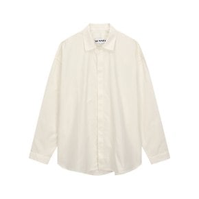 여성 긴팔 셔츠 크림 CRTW0XSHR006 POP002