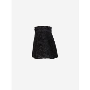 FW23 Animal Motif Skirt Womens Dress WF23 SK 074 01ASTRAKHAN