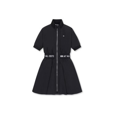 왁 골프 (WWUAS25901BKX)Women High-neck woven dress