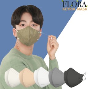 [플로라] KF94 새부리형 컬러마스크 100매