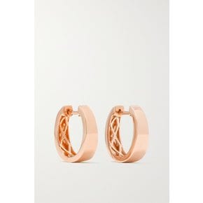 Small Meryl 18-karat Rose Gold Hoop Earrings 로즈 골드