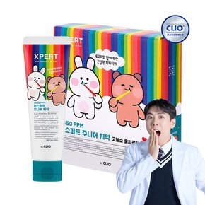 엑스퍼트 주니어 치약 후르츠민트향 100g 4입 x1개