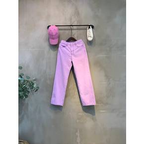 / 조니 일자 피그먼트 워싱 컬러 바지 2color