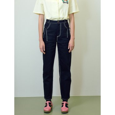 미미카위 MMCW 6PATH PANTS/BLACK