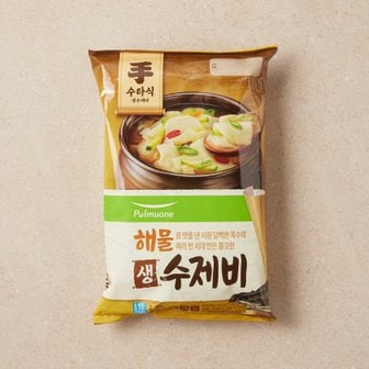 풀무원 해물 수제비 367g