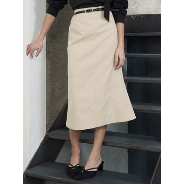 플로움 Curved Mermaid Skirt(2color)