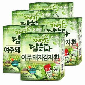 국산 여주 돼지감자환 스틱 30포 x 3g x 5