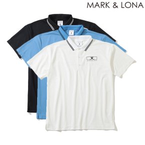 남성 백로고 포인트 반팔 폴로 티셔츠(LQ2IX14M)