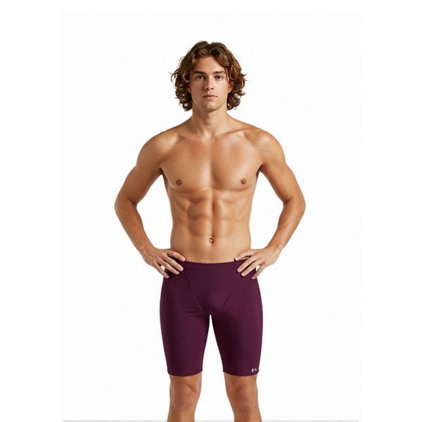 All Day Fit 트레이닝 5부 스윔팬츠 버건디