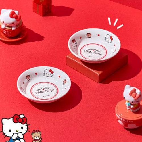 헬로키티 헬로우키티 산리오 그릇 미니 간장종지 소스볼 2