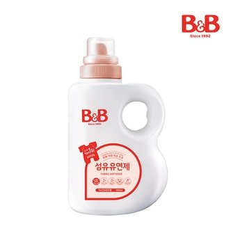 비앤비 천연 섬유유연제(자스민&로즈) 1800ml(용기)