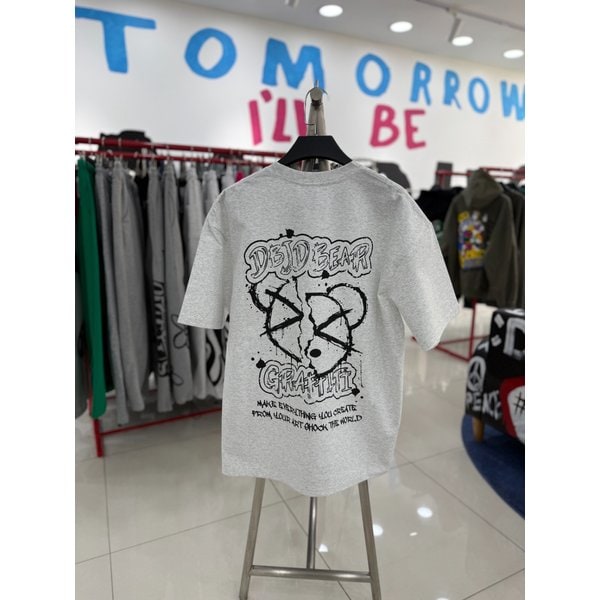 [여주점] 하프베어반팔,라이트그레이JHZK10201