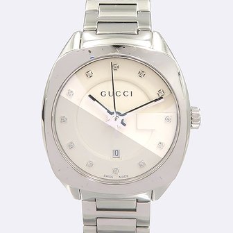 구찌 G-타임리스 12P 다이아 스틸 여성시계