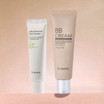 닥터헤디슨 1+1 BB크림 블레미쉬 밤/썬크림 50ml/ 물광 비비크림 3중 기능성