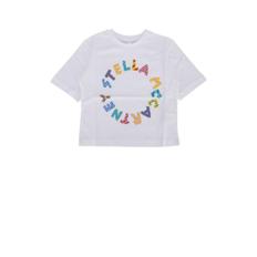 STELLA McCARTNEY KIDS  T SHIRT WHITE